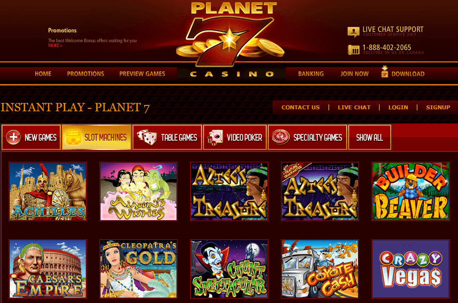 Planet-7 Casino